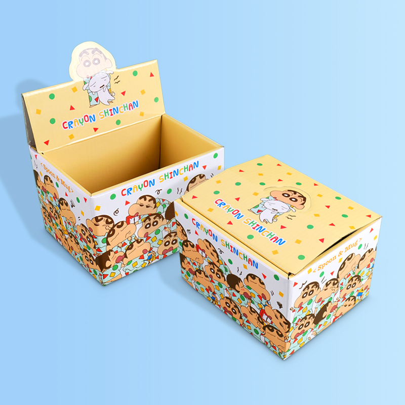 Corrugated Display Box Product Presentation Pac...