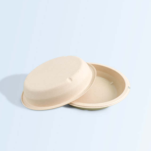 SenCai Sugarcane Bagasse Tableware Yellow Bowl ...