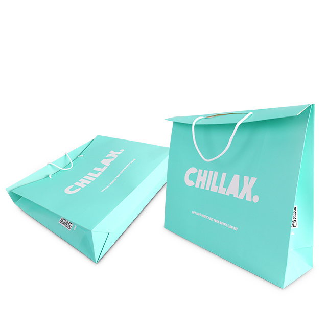 Custom Printed White Cardstock Gift Bags Unique Designs & Luxury Feel