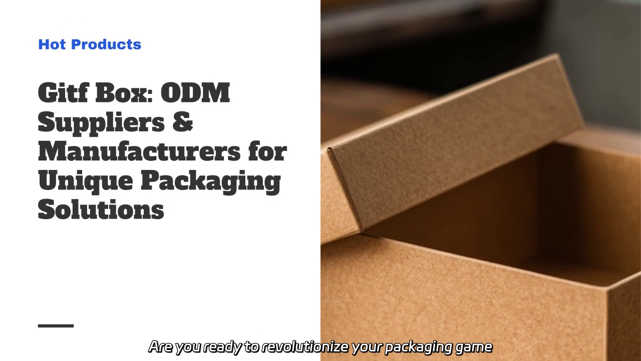 Innovative Packaging Solutions: Discover Unique ODM Suppliers & Manufacturers