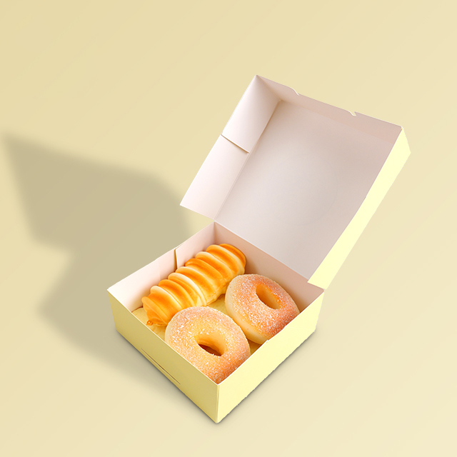 Widespread use of white cardboard donut and dessert boxes across various industries
