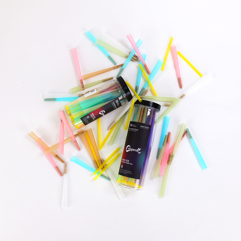 SenCai Filter Cone Cigarette Paper in Multiple Colors