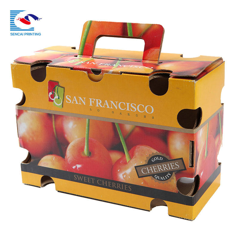 SenCai Corrugated Fruit Food Packaging Gift Box...