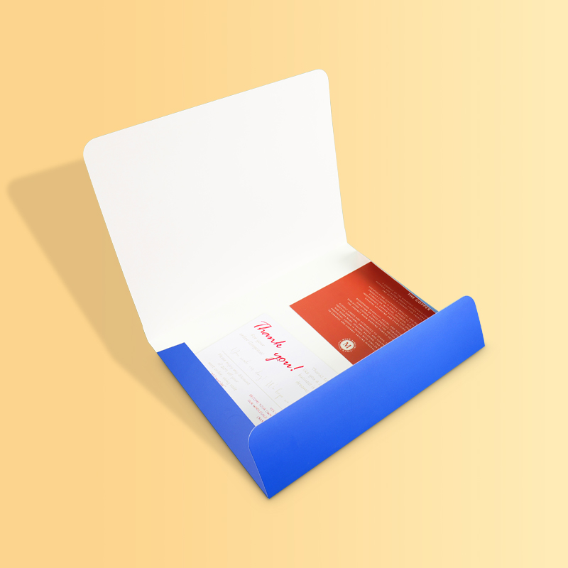 White Card Envelope Box - Multi-Purpose Greeting Card Holder