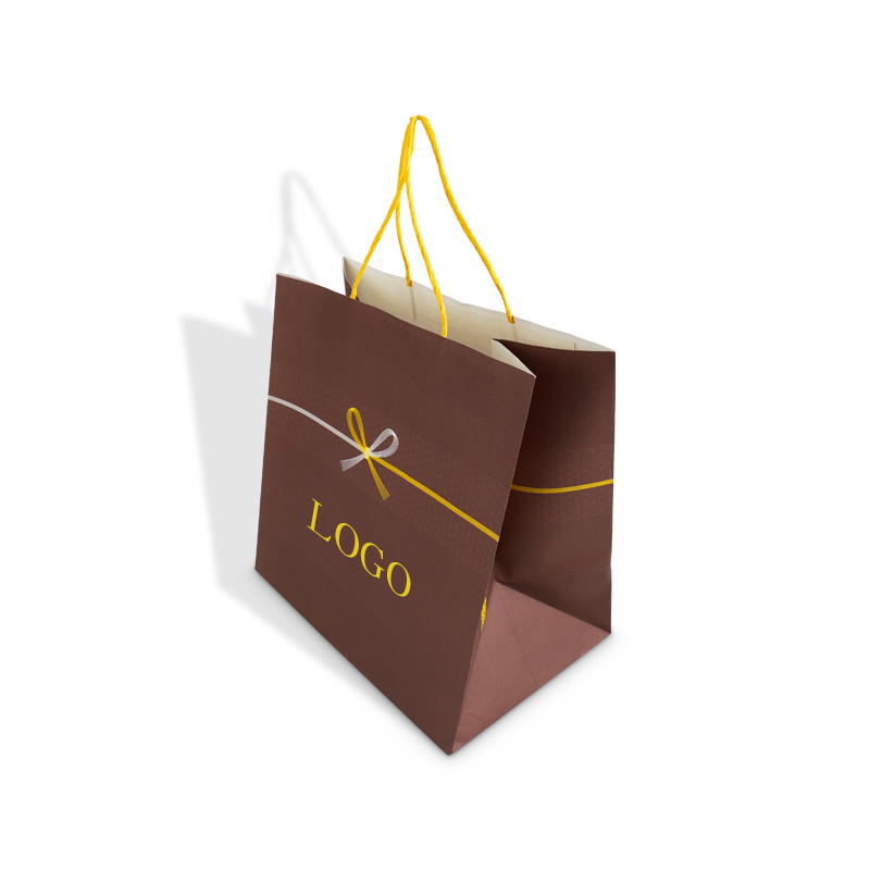 SenCai Custom Printing White Kraft Paper Bag