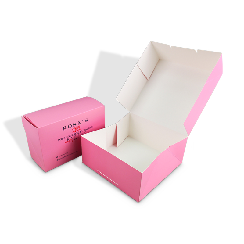 Dessert Box Custom Bakery Packaging for Donuts Cakes & Pastries