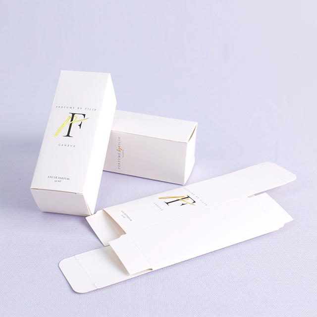 Simple Printed White Cardboard Double-Layer Insert Box