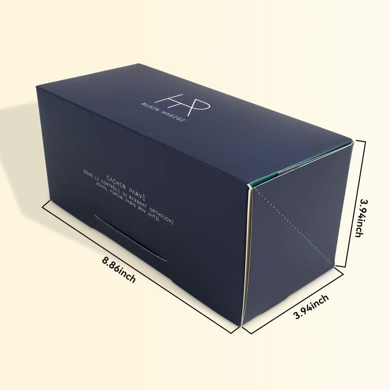 White Card Food Packaging Box Flat-Pack Shipping