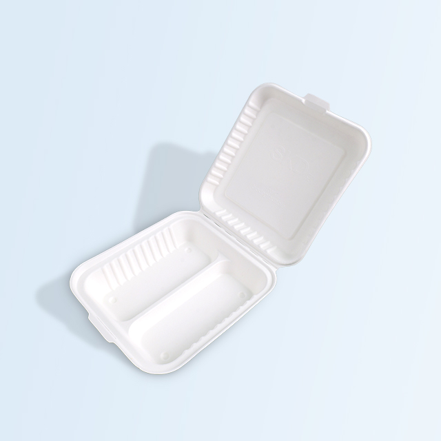 SenCai Degradable Compost Square Partition Take...