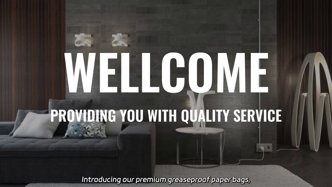 Customizable Greaseproof Paper Bags for Food Packaging