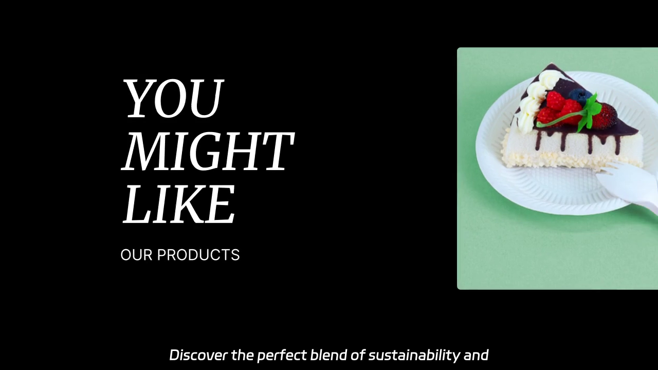 Eco-friendly Sugarcane Bagasse Cake Plates and Forks