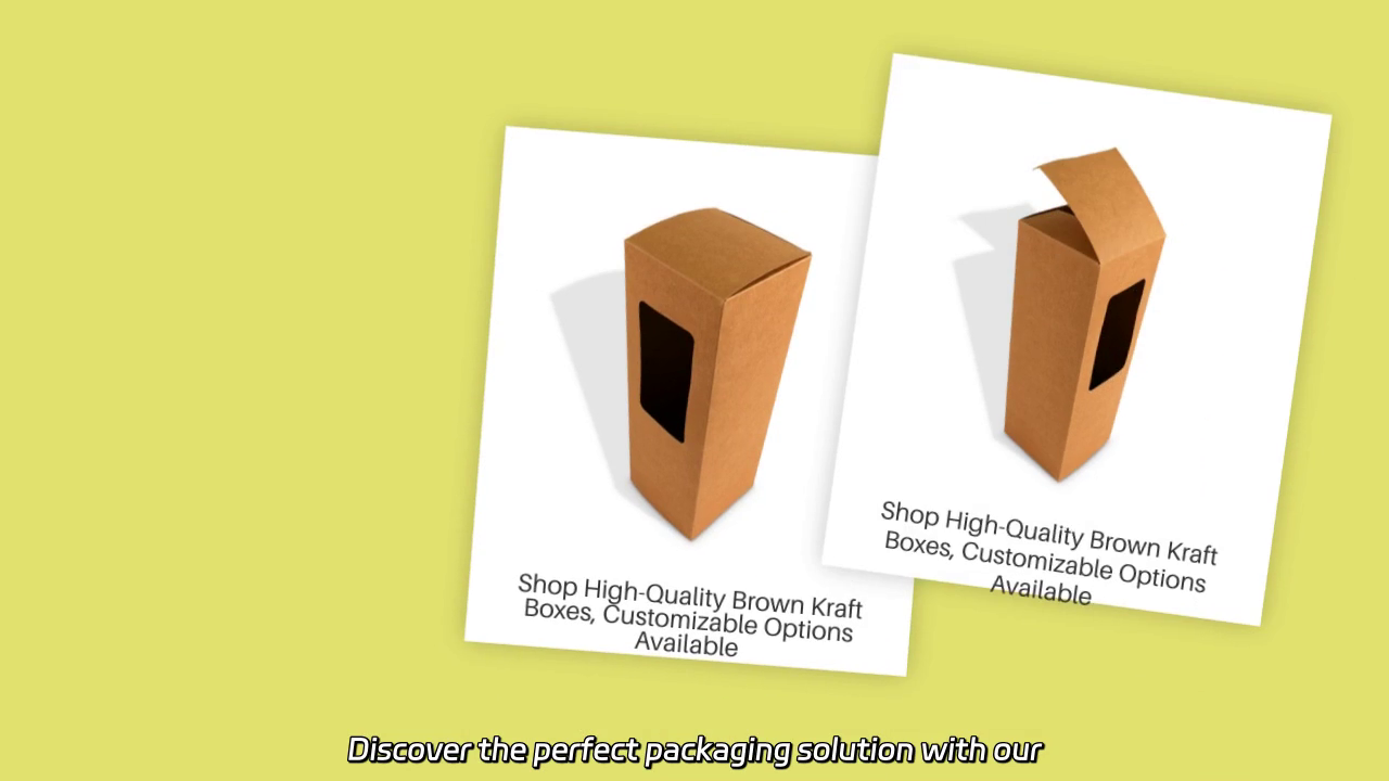 Premium Brown Kraft Boxes - Customizable Packaging Solutions