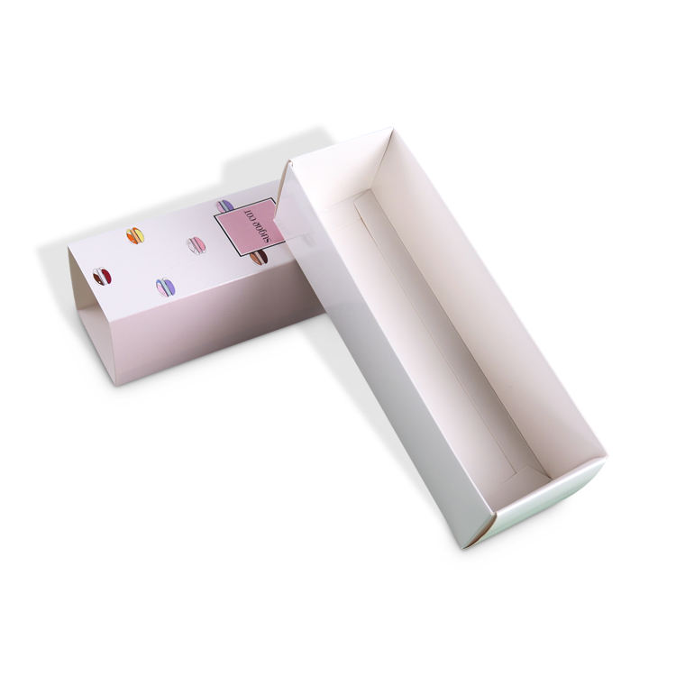 SenCai White Card Drawer Macaron Box Food Packa...