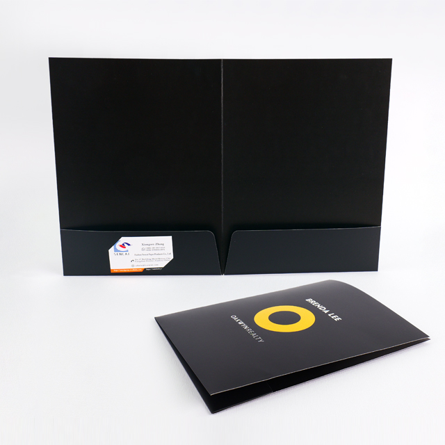 SenCai Printing Custom Business Card Holder Logo Hot Stamping