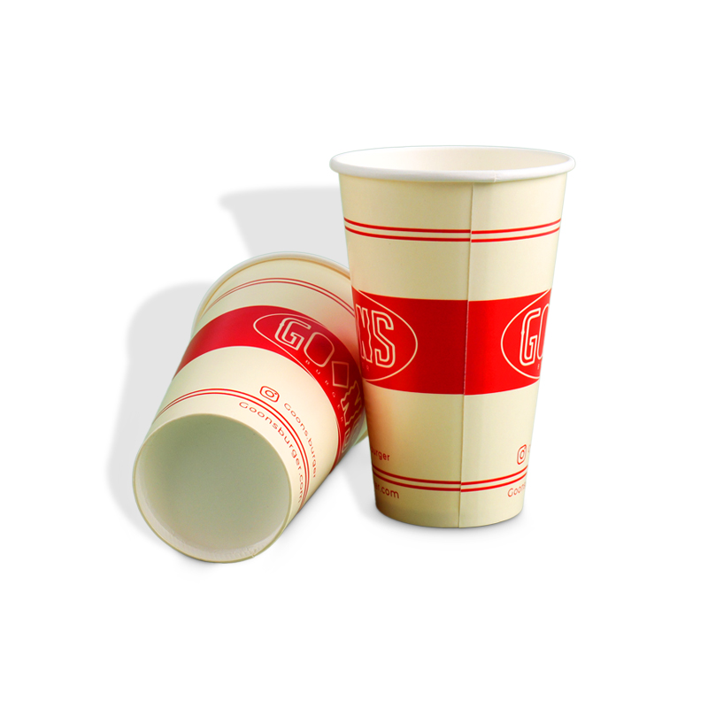 Disposable Paper Cups Leak-Proof Hot & Cold Drink Cups