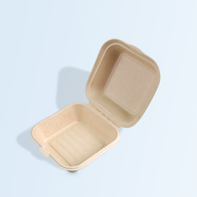 SenCai Sugarcane Bagasse Burger Box Recyclable ...