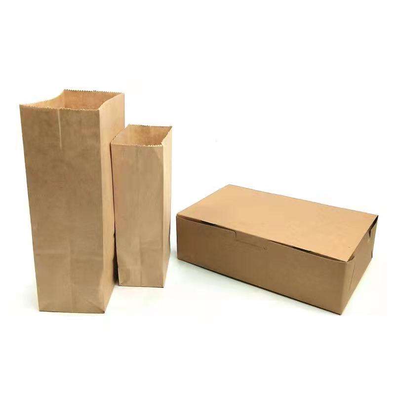 Sen Cai Premium Kraft Paper Food Bags for Takeo...