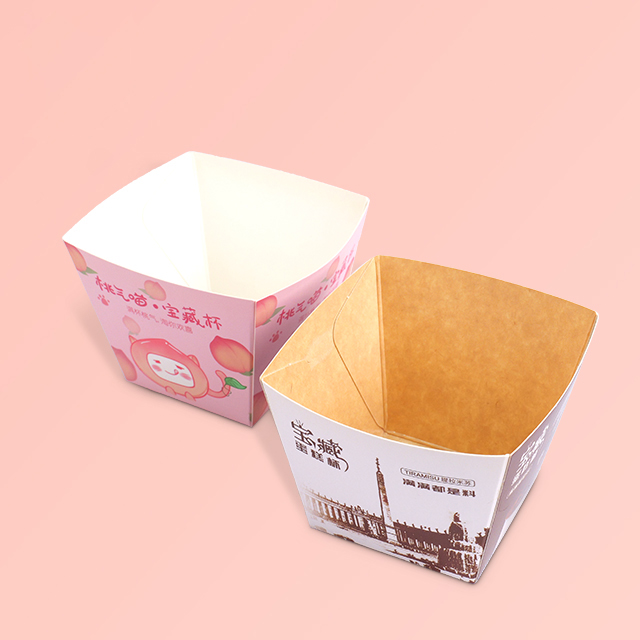 SenCai Bakery Square Barrel Bread Box Premium Laminated Food Packaging
