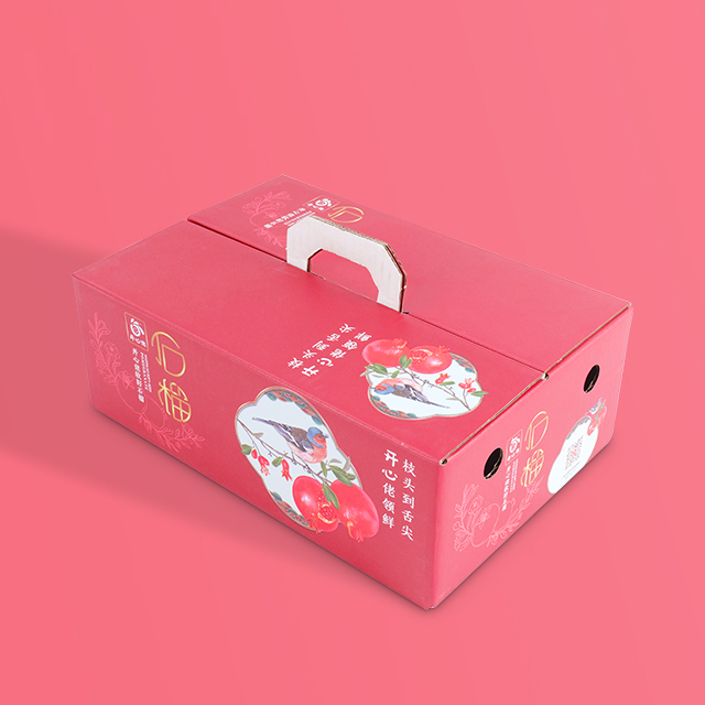 Wholesale Fruit Packaging Corrugated Paper Box Custom Printed and Size Eco-friendly Materials with Your LOGO