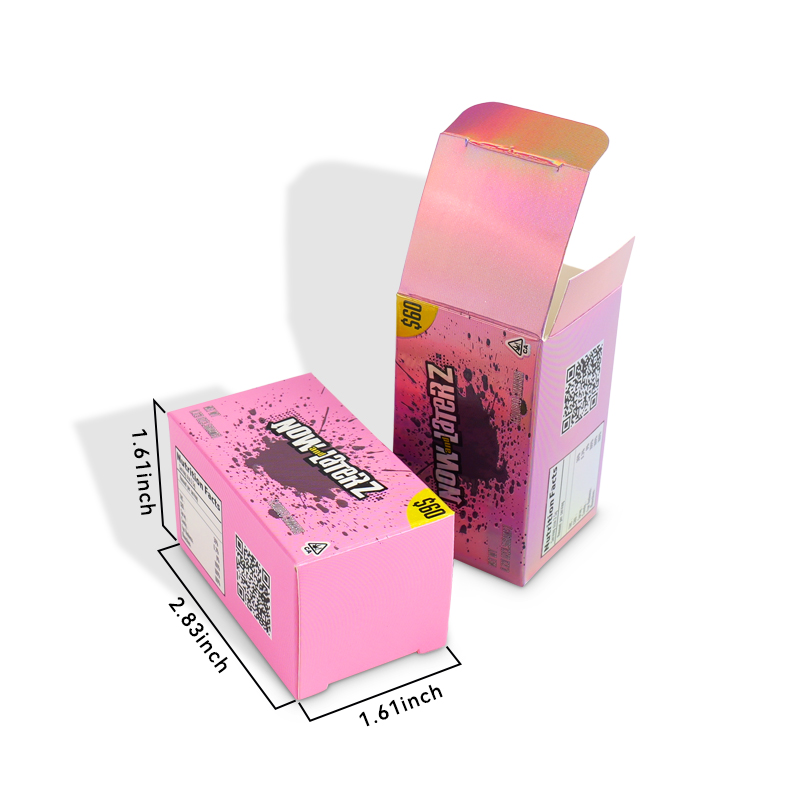 Custom White Cardboard Tuck-Top Box Premium Gif...