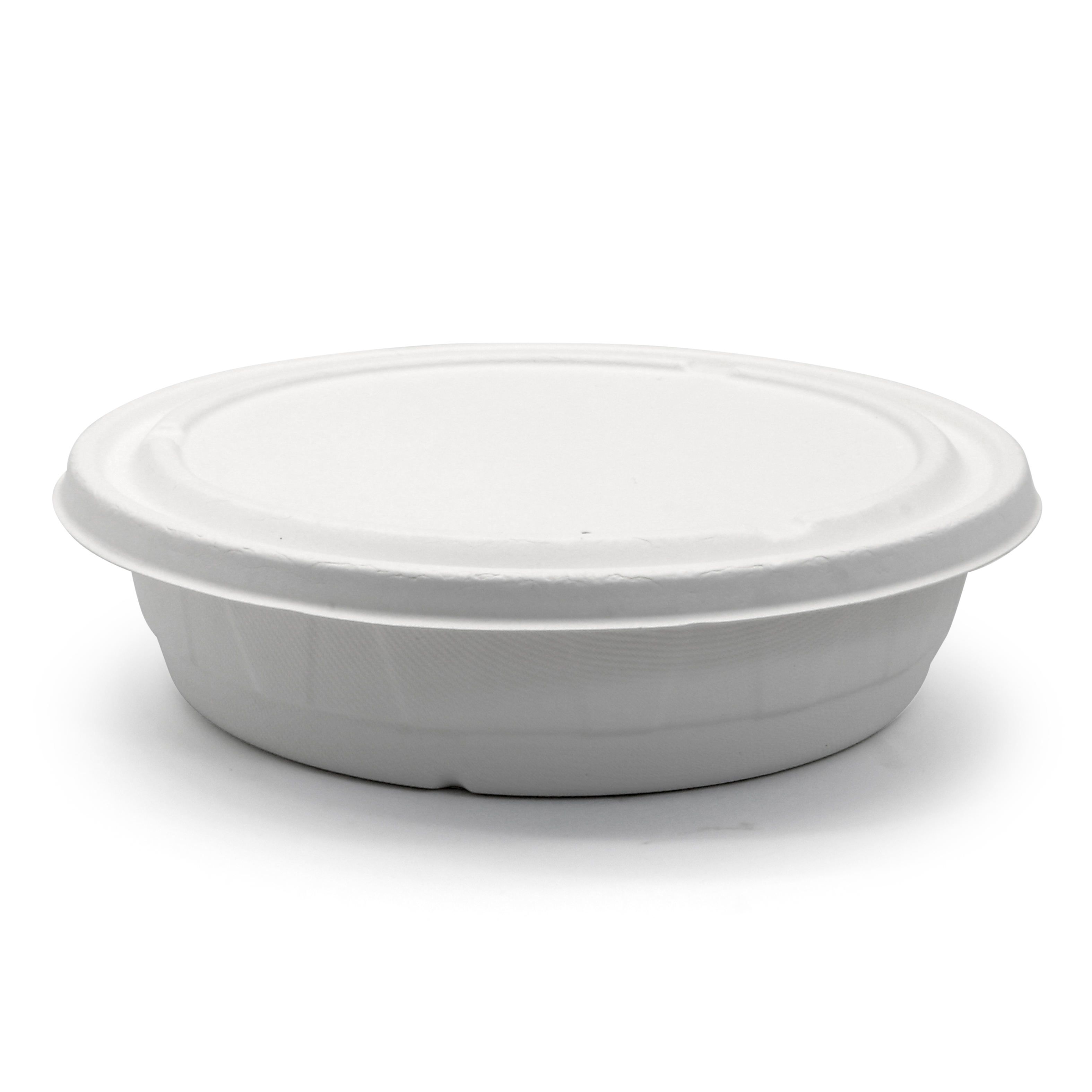 Sen Cai White Sugarcane Pulp Tableware  Bowl wi...