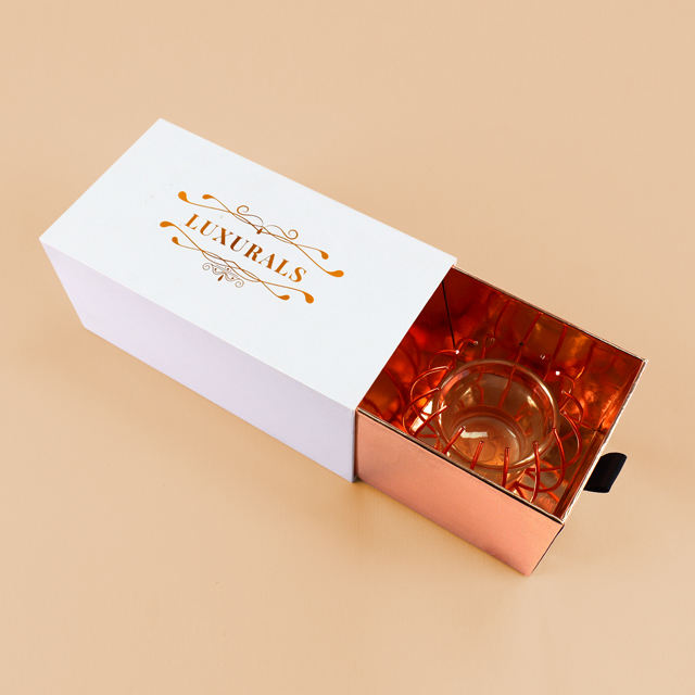 Rigid Paperboard Drawer Box | Custom Cardboard Gift Box