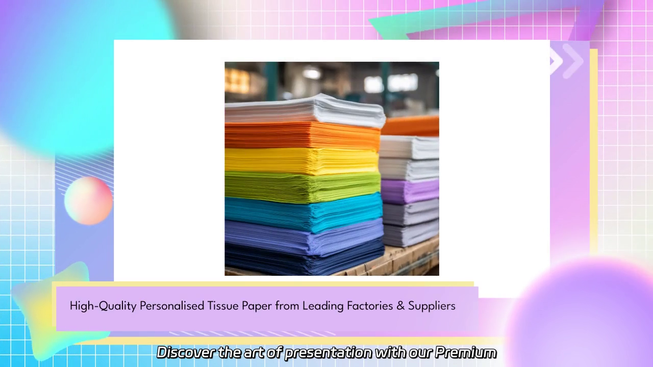 Premium Custom Tissue Paper Production Highlights