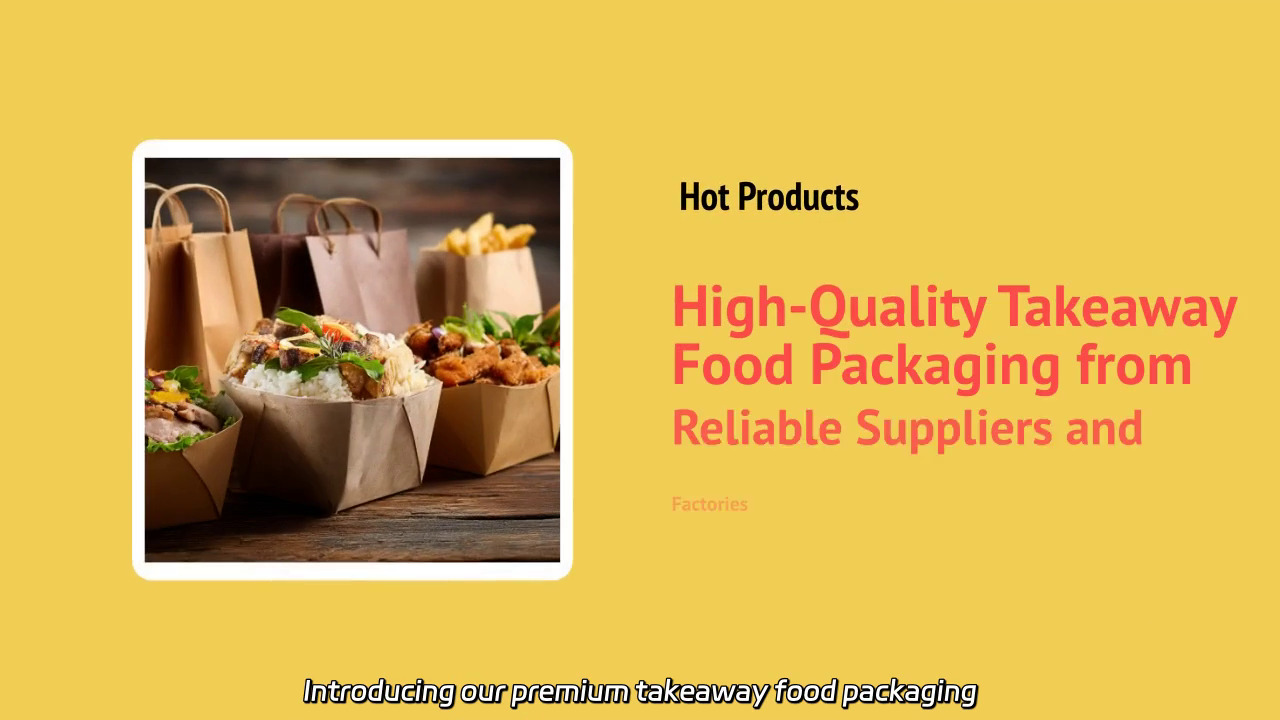 Quality Takeaway Food Packaging Solutions