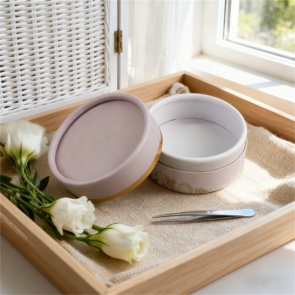 Packaging Box Matte Lamination Pink